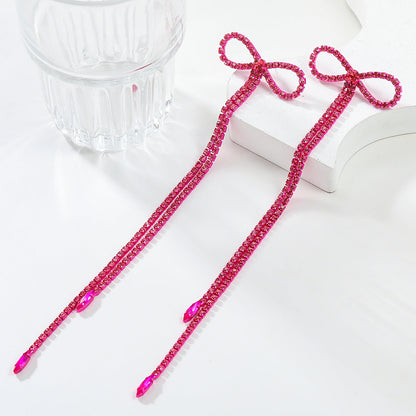 Ribbon Cascade Earring