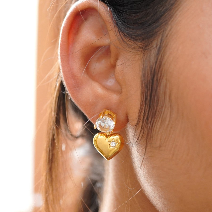 Heart Twinkle Earring