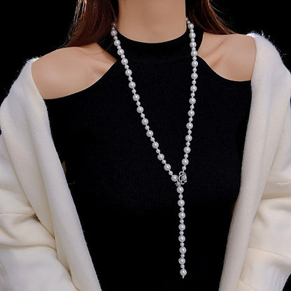 Camellia Pearl Necklace - N5