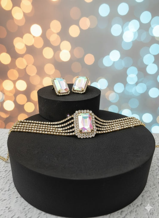 Ariel Choker and Stud Set