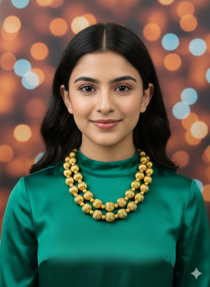 Golden Halo Necklace