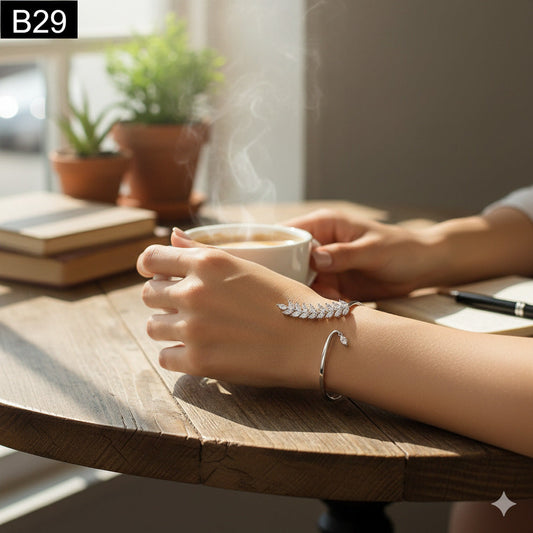 Aether Leaf Bracelet - B29