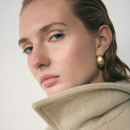 Fluid Curve Earring