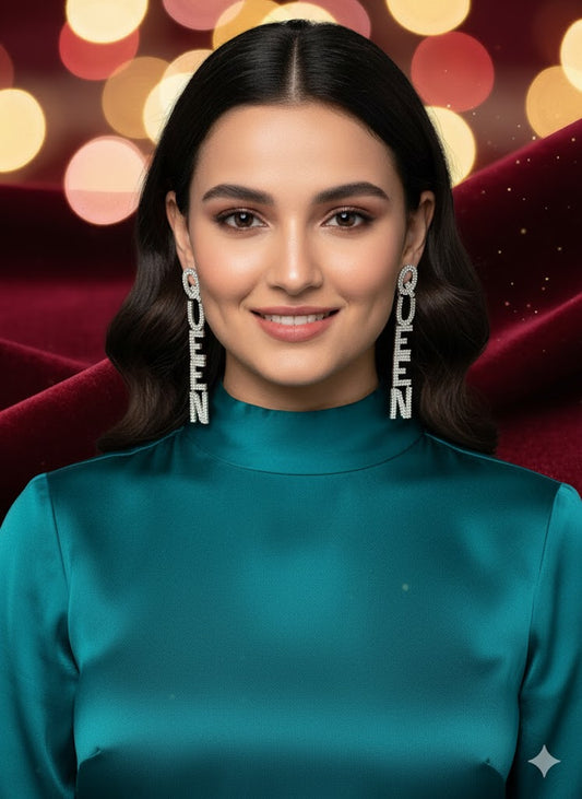 Queen Zirconia Earring