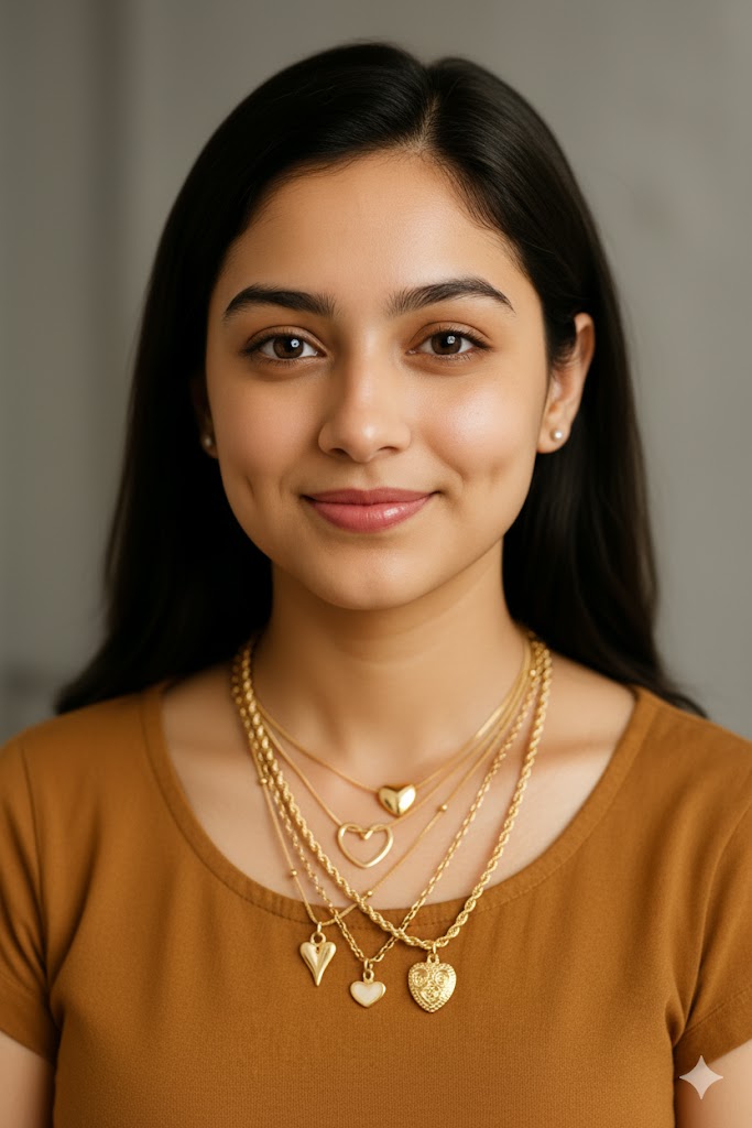 Heartstrings Stack Necklace