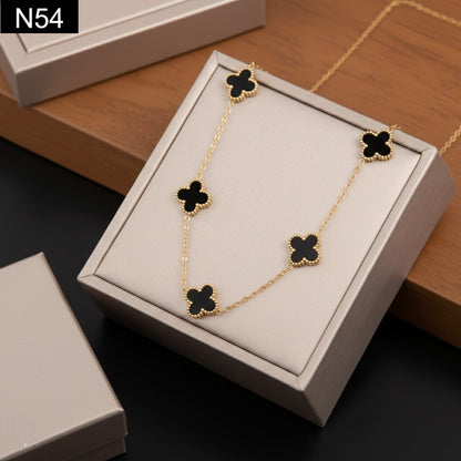 Starlit Clover Necklace - N54