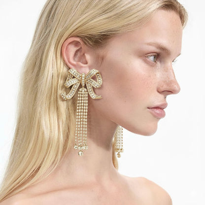 Haute Bow Bling Earring